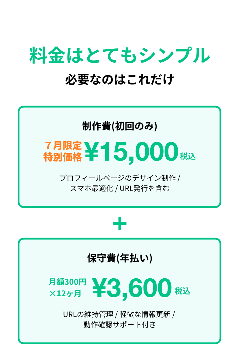 料金表の画像